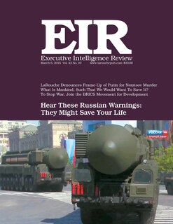 Front cover_Executive Intelligence Review; Volume 42, Issue 10