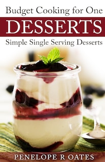 Front cover_Budget Cooking for One Desserts