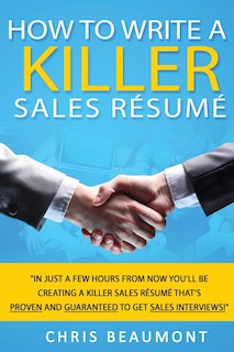 Front cover_How to Write a Killer Sales Resume
