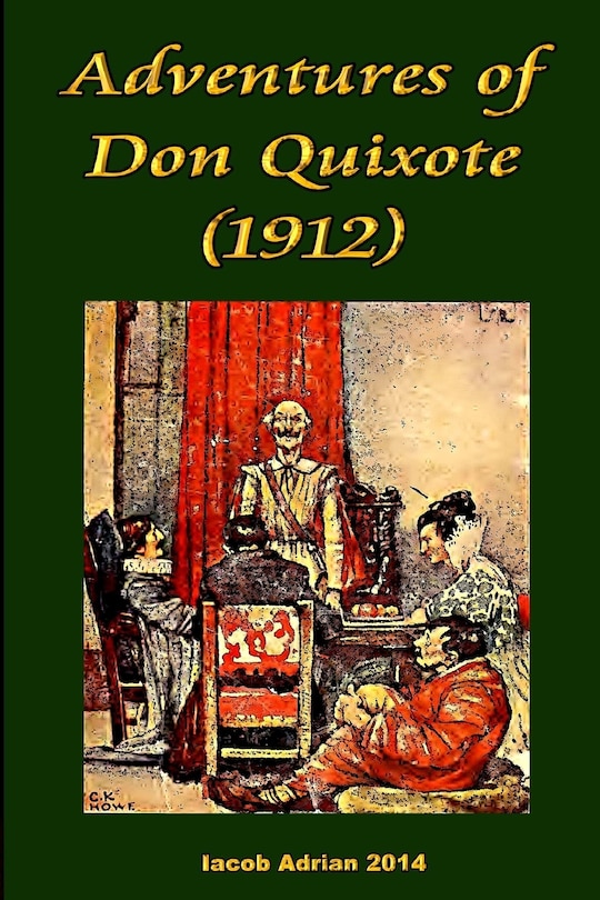 Front cover_Adventures of Don Quixote (1912)