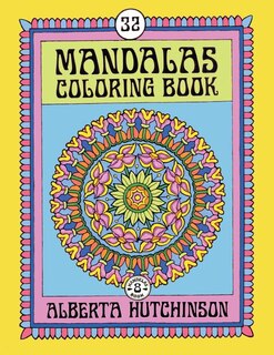 Front cover_Mandalas Coloring Book No. 8
