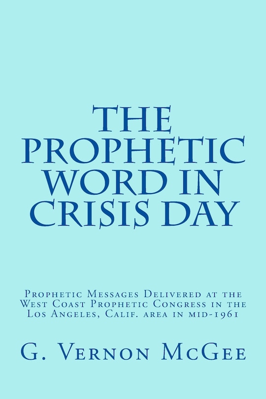 Couverture_The Prophetic Word in Crisis Day