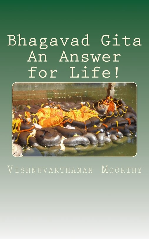 Front cover_Bhagavad Gita An Answer for Life!