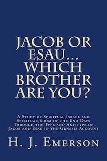Couverture_Jacob Or Esau...Which Brother Are You?