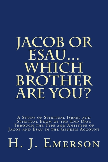 Couverture_Jacob Or Esau...Which Brother Are You?