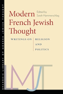 Front cover_Modern French Jewish Thought