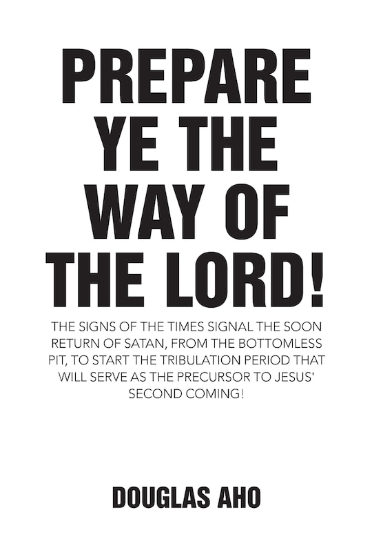 Front cover_Prepare Ye the Way of the Lord!