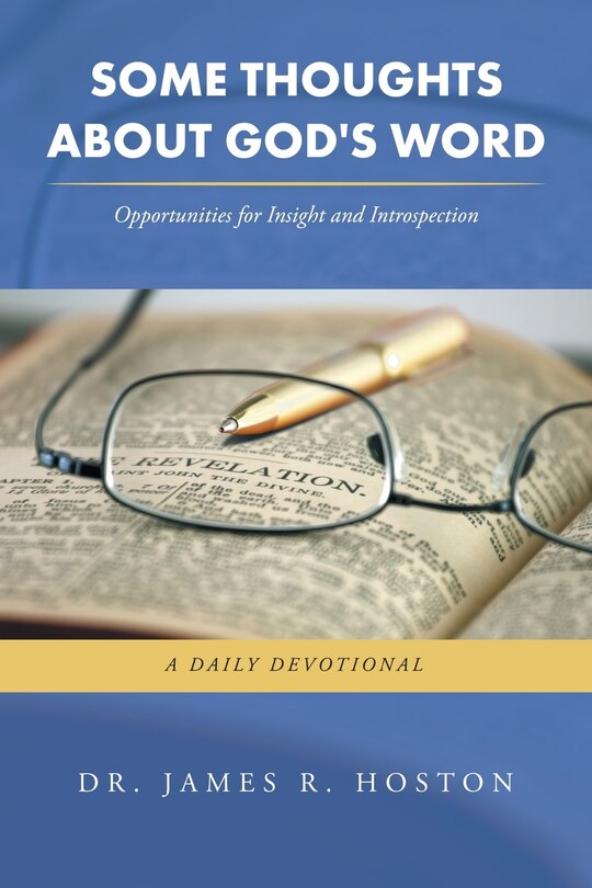 Couverture_Some Thoughts About God's Word