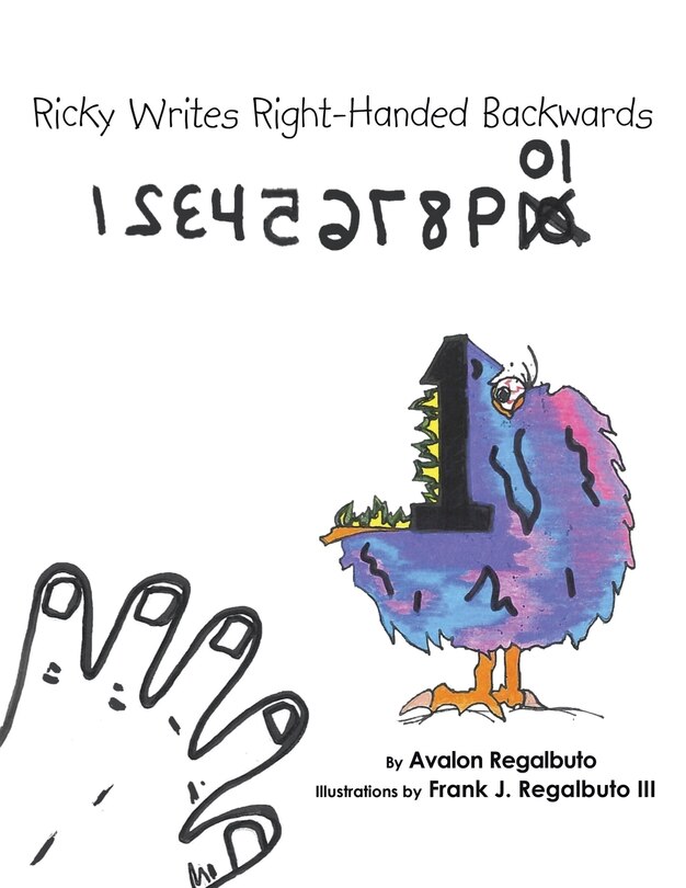 Front cover_Ricky Writes Right-Handed Backwards