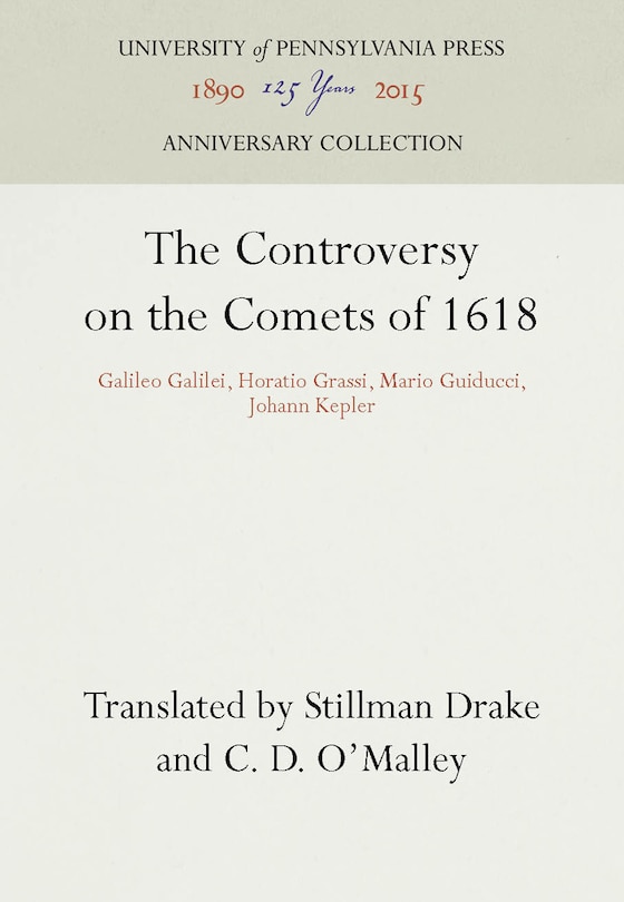 Couverture_The Controversy on the Comets of 1618