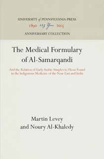 Couverture_The Medical Formulary of Al-Samarqandi