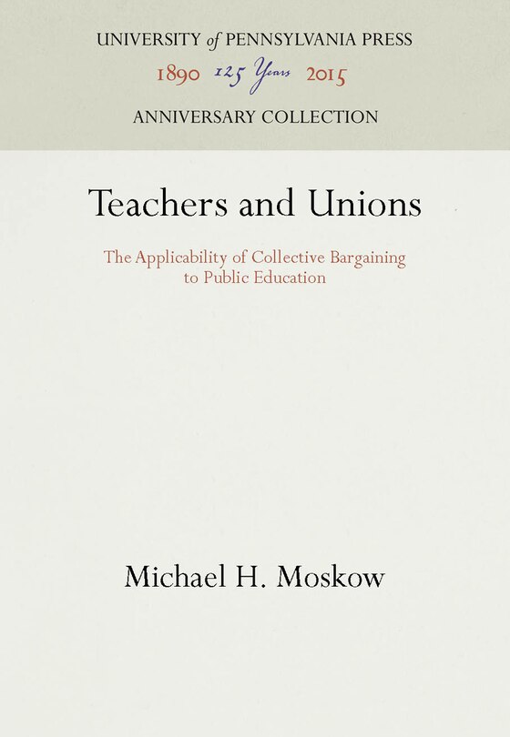 Front cover_Teachers And Unions
