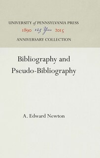 Front cover_Bibliography and Pseudo-Bibliography