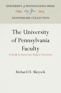Couverture_The University of Pennsylvania Faculty
