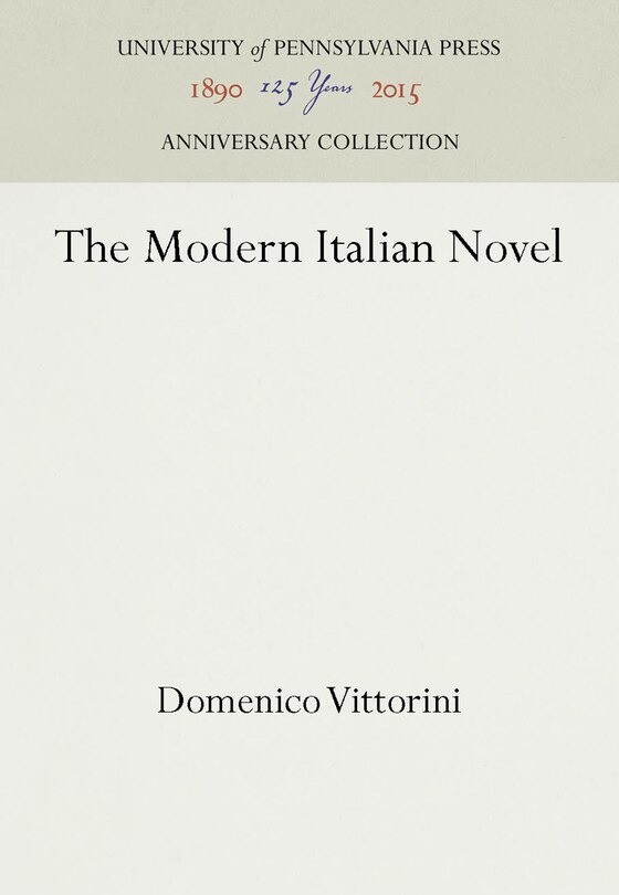 Couverture_The Modern Italian Novel