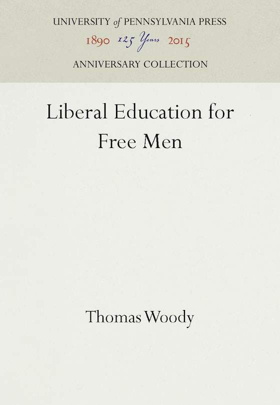 Front cover_Liberal Education for Free Men