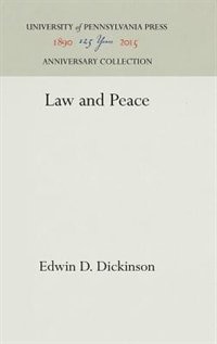 Couverture_Law and Peace