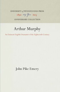 Front cover_Arthur Murphy