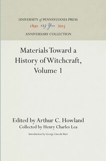 Front cover_Materials Toward a History of Witchcraft, Volume 1
