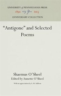 Front cover_Antigone and Selected Poems