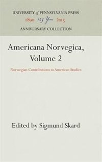 Front cover_Americana Norvegica, Volume 2
