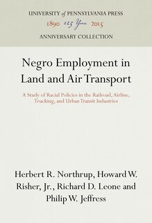 Couverture_Negro Employment In Land And Air Transport