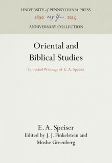 Front cover_Oriental And Biblical Studies