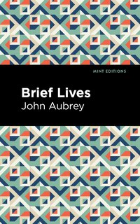 Front cover_Brief Lives