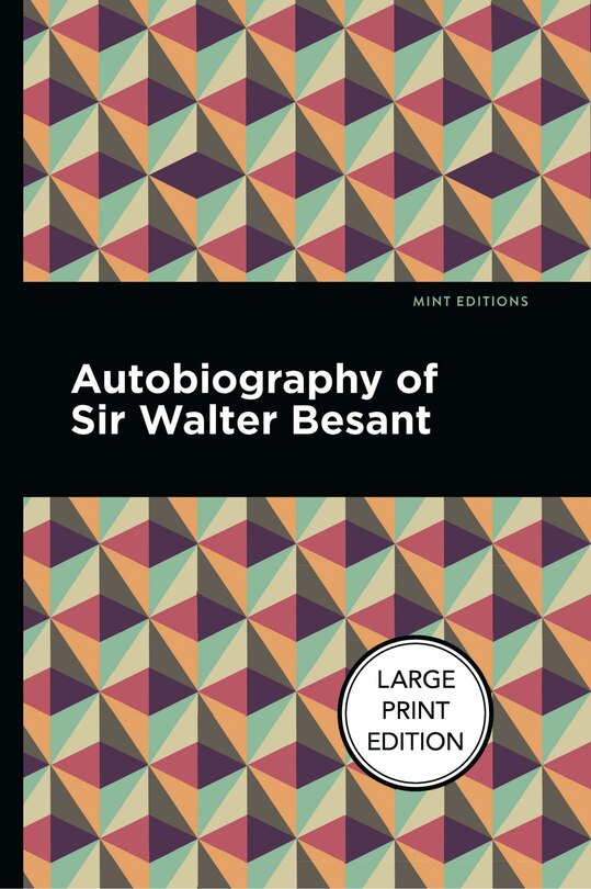 Front cover_Autobiography Of Sir Walter Besant