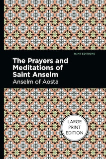 Couverture_The Prayers and Meditations of St. Anslem