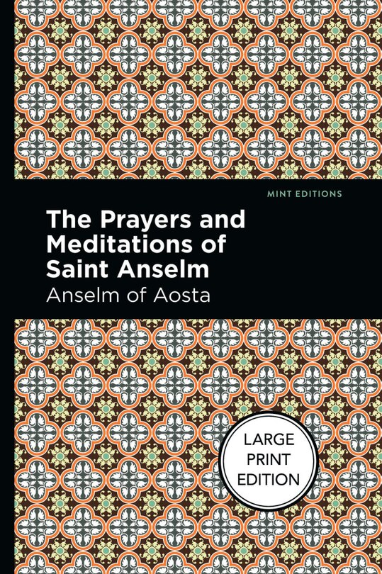 Couverture_The Prayers and Meditations of St. Anslem