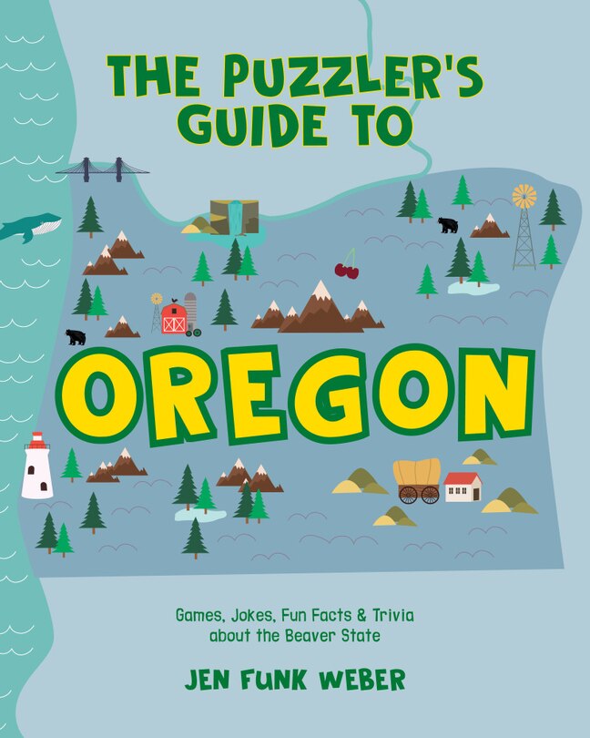 Front cover_The Puzzler's Guide to Oregon