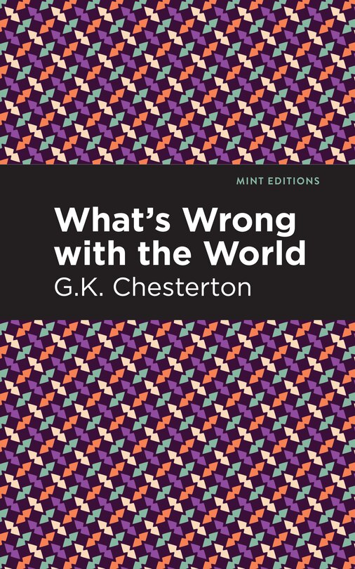Front cover_What's Wrong With The World