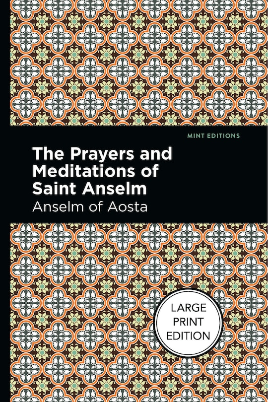 Front cover_The Prayers and Meditations of St. Anslem