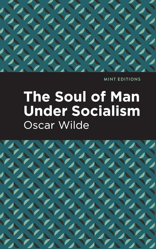 Couverture_The Soul Of Man Under Socialism