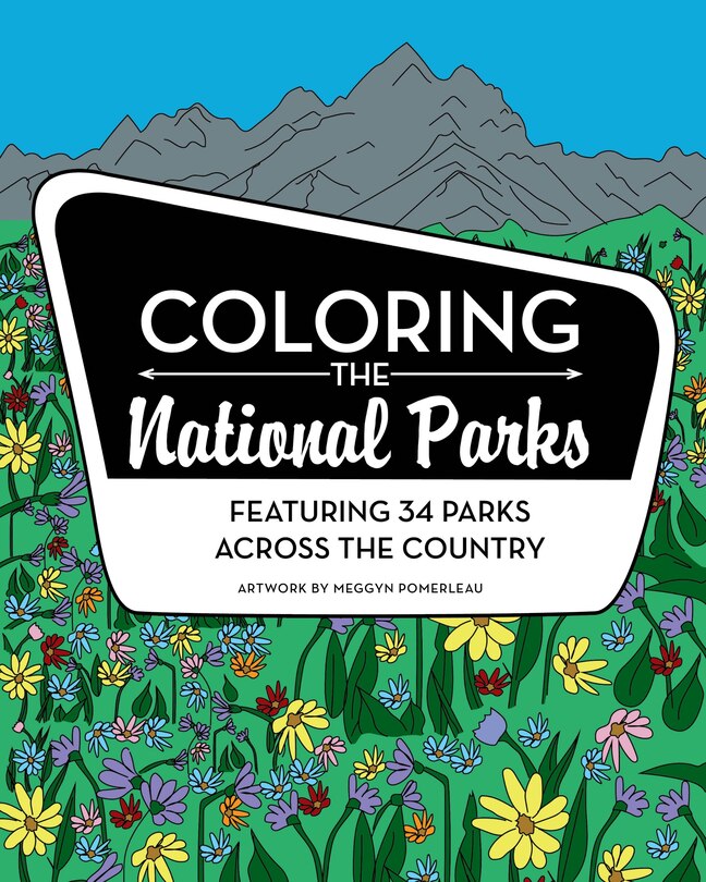 Front cover_Coloring The National Parks
