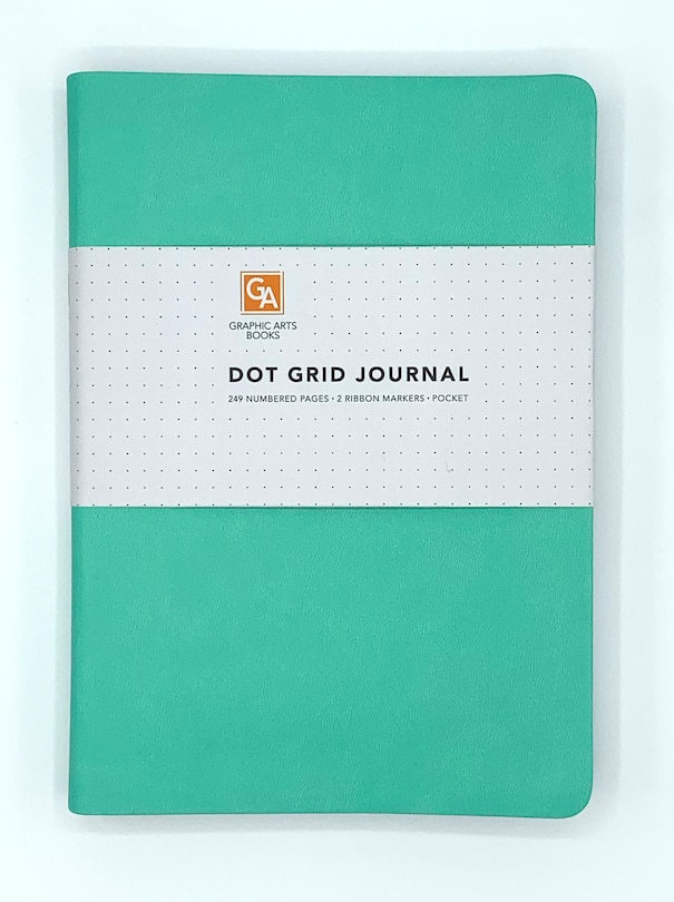 Dot Grid Journal - Turquoise