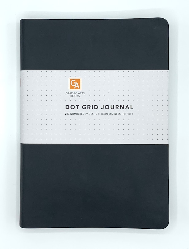 Front cover_Dot Grid Journal - Onyx