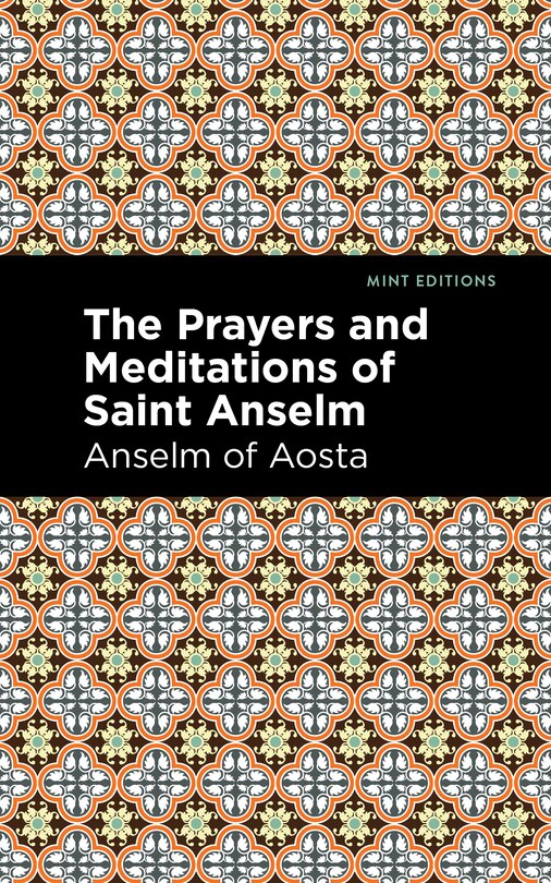 Front cover_The Prayers and Meditations of St. Anslem
