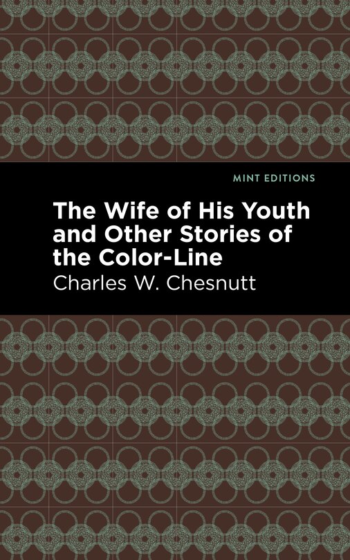 Front cover_The Wife of His Youth and Other Stories of the Color Line