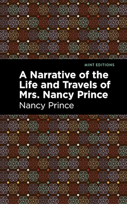 Couverture_A Narrative of the Life and Travels of Mrs. Nancy Prince