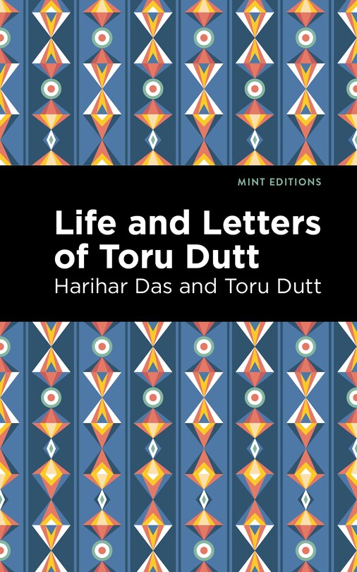 Couverture_Life And Letters Of Toru Dutt