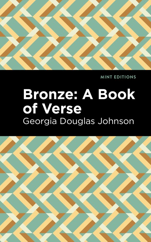 Couverture_Bronze: A Book Of Verse