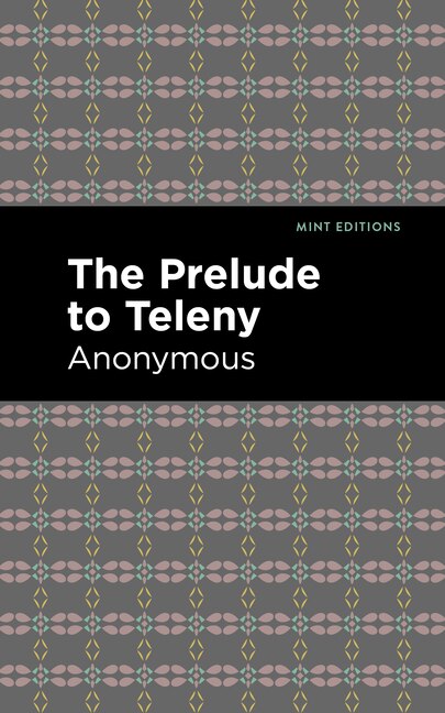 Front cover_The Prelude to Teleny