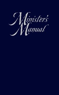 Couverture_Ministers Manual 1998