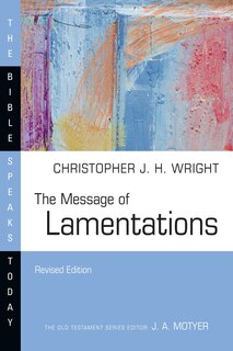 Front cover_The Message of Lamentations