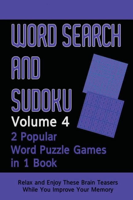 Couverture_Word Search and Sudoku Volume 4