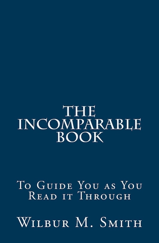 Front cover_The Incomparable Book