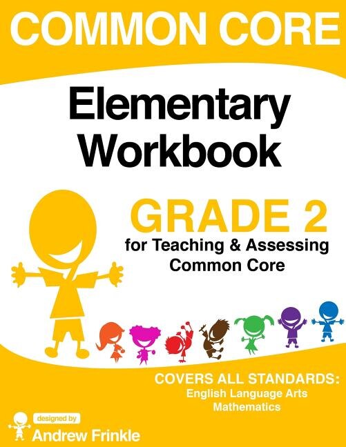 Front cover_Common Core Elementary Workbook Grade 2