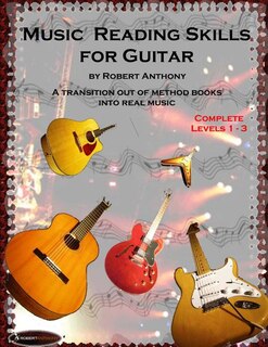 Front cover_Music Reading Skills for Guitar Complete Levels 1 - 3